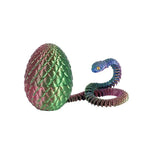 figurines dragons serpents écaillés violet vert orange jaune bleu fantasy decoration maison