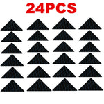 patins antidérapants tapis adhésifs noir blanc beige rouge texturés moderne utilitaire 24pcs