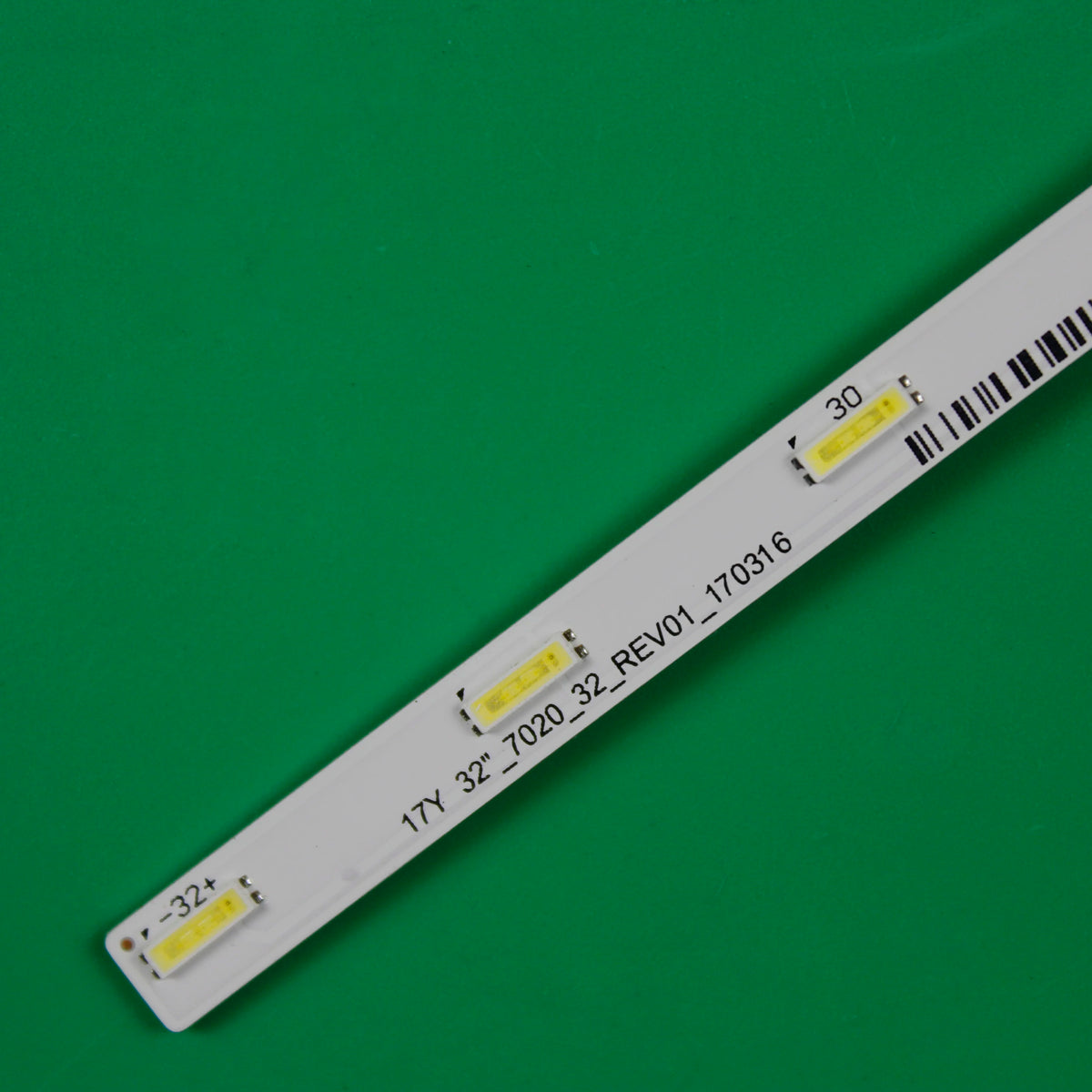 ruban led blanc moderne 32 diodes adhésif connecteur électrique 170316