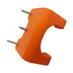 porte outils mural orange 3d moderne vis fixations poignées outils garage stockage