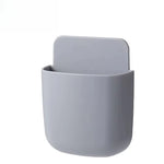 porte téléphone mural adhésif moderne couleur rouge bleu rose gris blanc matériau plastique rechargeable