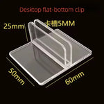 clip magnétique acrylique transparent moderne fonctionnel affiche support publicitaire clips