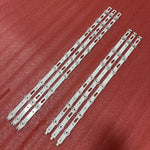 bandes led argentées lisses modernes connecteurs électriques opaques 10set 5set 2set 6pcs téléviseur