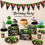 décoration anniversaire ghostbusters assiettes tasses bannières stickers thème festif enfants événement