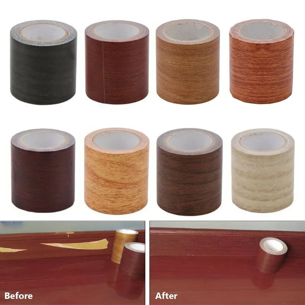 ruban adhésif décoratif aspect bois marron noir beige intérieur plinthe décoration auto adhésif haute