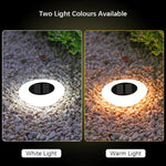 lampe solaire extérieure led étanche ip65 blanc moderne minimaliste fenêtre noire centralisée jardin allée
