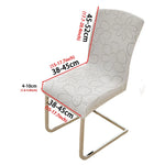housse chaise polyester moderne fleuri bleu vert rose orange gris antidérapante salon