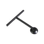 brosse vitre moderne noire poignée adhésive nettoyer fenêtres miroirs