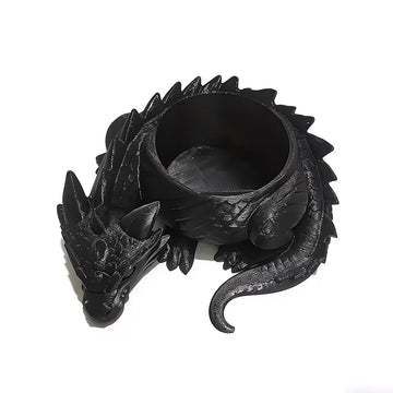 porte bijoux dragon éclaté blanc noir rouge gris jaune fantaisie articulé