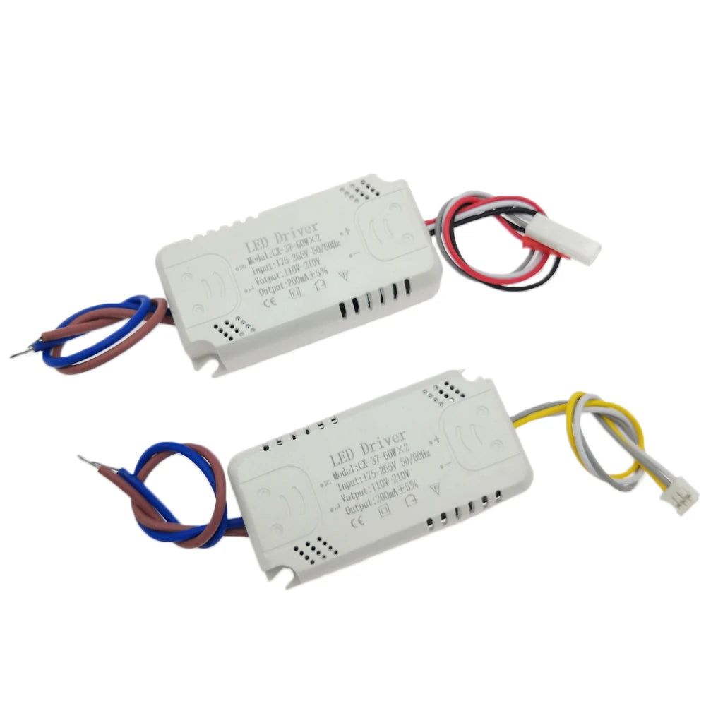 pilote led 24v 200ma 220ma 2pin 3pin 25w 40w 37w 60w 8w éclairage moderne