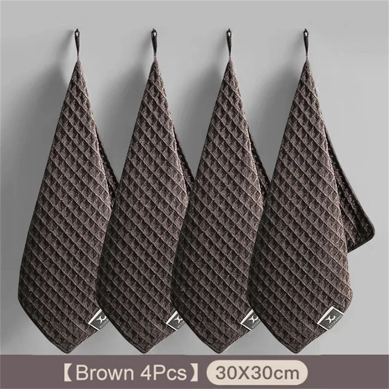 serviette cuisine carreaux gris moderne super absorbe microfibres 30x30cm 30x70cm