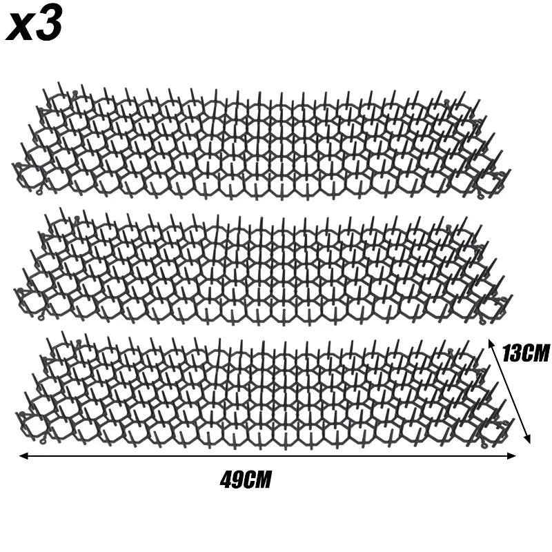 tapis anti chat noir maille fine adhésif anti escalade protection animaux moderne repousse chats