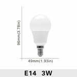 lot ampoules led blanches culot e27 moderne éclairage intérieur salon maison blanc chaud