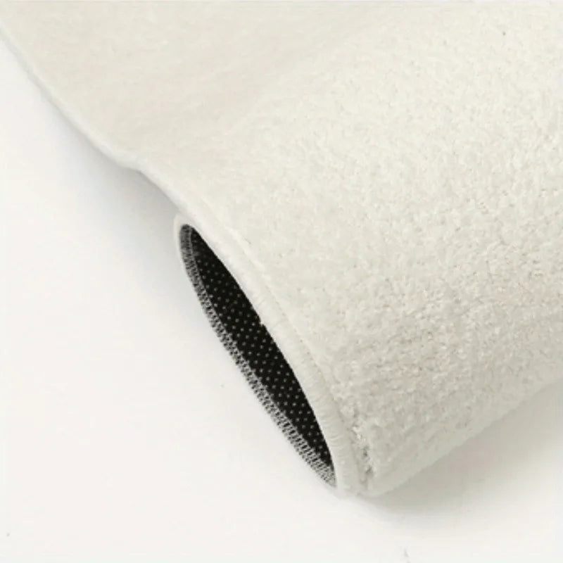 tapis bain crème get naked brodé fleurs deco humoristique résistant antibactéries polyester moderne