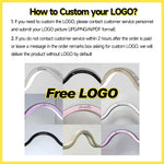 lampe led anneau bicolore 3200k 5600k réglable moderne clips transparent noir rose or