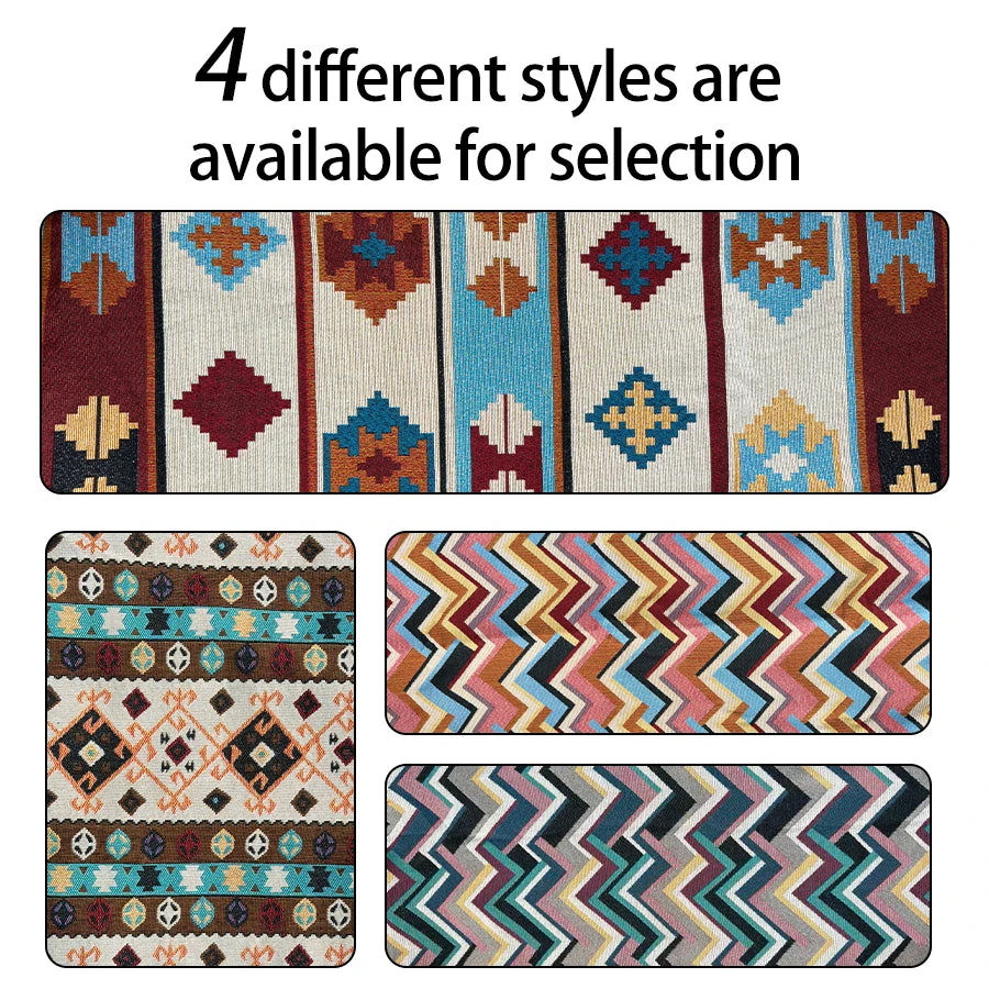 hamac multicolore aztèque boho chic tassel extérieur adultes géométrique polyester