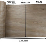 papier peint gris moderne rayures horizontales motifs géométriques bois naturel