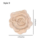 appliques decoratives bois floral sculptees baroques naturelles decoration murale farmhouse classic