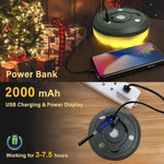 lampe solaire extérieure guirlande led rechargeable tente camping décoration chambre