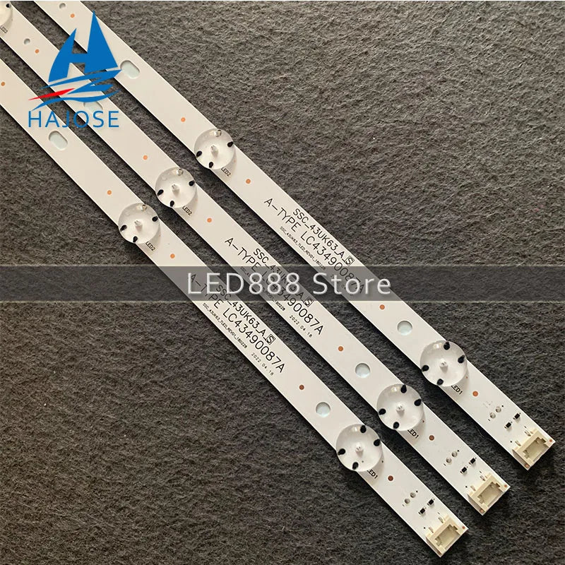bande led led 830mm blanc bleu rétro éclairage moderne aluminium
