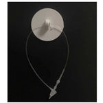 clips fixation transparent blanc moderne 2cm 3cm 4cm liège clips suspension affichage