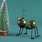 décoration murale métal fourmis animaux orange vert rouge bleu artistique ludiqueintérieur maison chambre salon