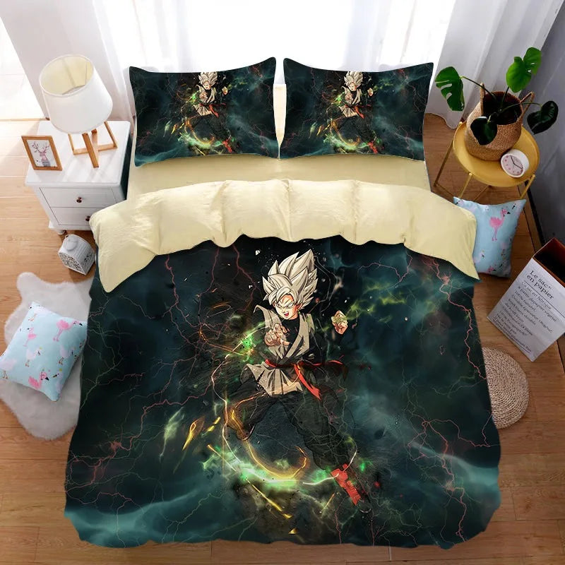 Taies d'oreiller Dragon Ball Goku assorties