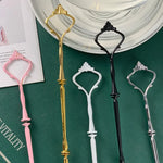 épée table or élégante classique fixations vis argentées rose noire rouges