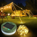 lanterne portable solaire guirlande led multicolore camping extérieur arboré noëlextérieur pluieusb rechargeableled multicolore