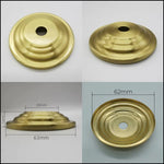 support suspension lampe moderne doré rayonnant concentrique différents disponibles qualité cuivre