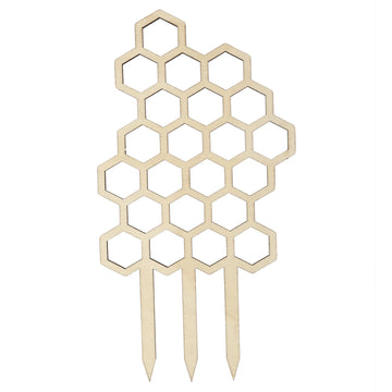 support plantes grimpantes bois hexagonal moderne pot table jardinintérieur decoration