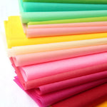 papier soie blanc rose vert jaune rouge uni opaque simple mariage anniversaire cadeau fête