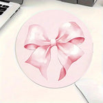 tapis souris rose arcs étoiles moderne antidérapant caoutchouc accessoire petit motif décoratif