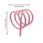 supports livres spirales moderne minimaliste rouge bleu rose jaune gris sans motif.surface lisse