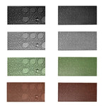 tapis cuisine silicone grains antidérapant drainant imperméable noir marron vert gris moderne