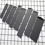 protège couteau noir adhésif durable moderne protection cuisine matériau métal