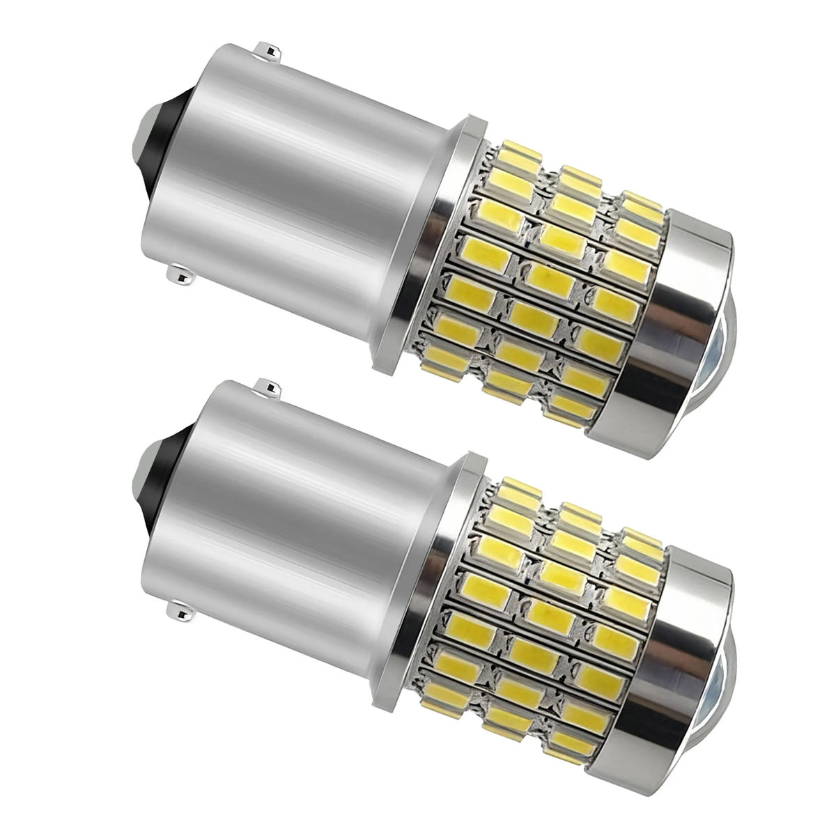 ampoules led 6000k blancs feux jour drl lentille hd facile auto moderne 12v ba15s