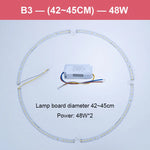 plaque led circulaire blanche ventilateur magnets ruban adhésif moderne