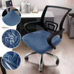 chaise tissu remplacement polyester imprimé moderne adhésif bleu noir gris rouge marron