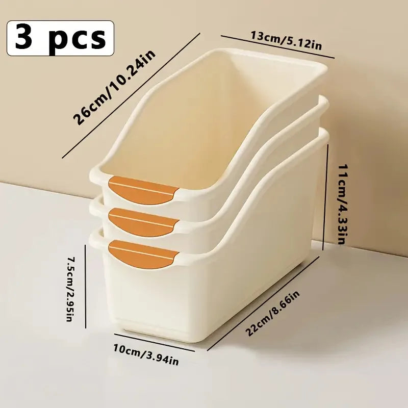 boîtes rangement cuisine épices condiments plastique pp modernes pratiques beige orange gris poignées couvercles