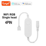 contrôleur led wifi 12v blanc adhésif moderne télécommande alexa google
