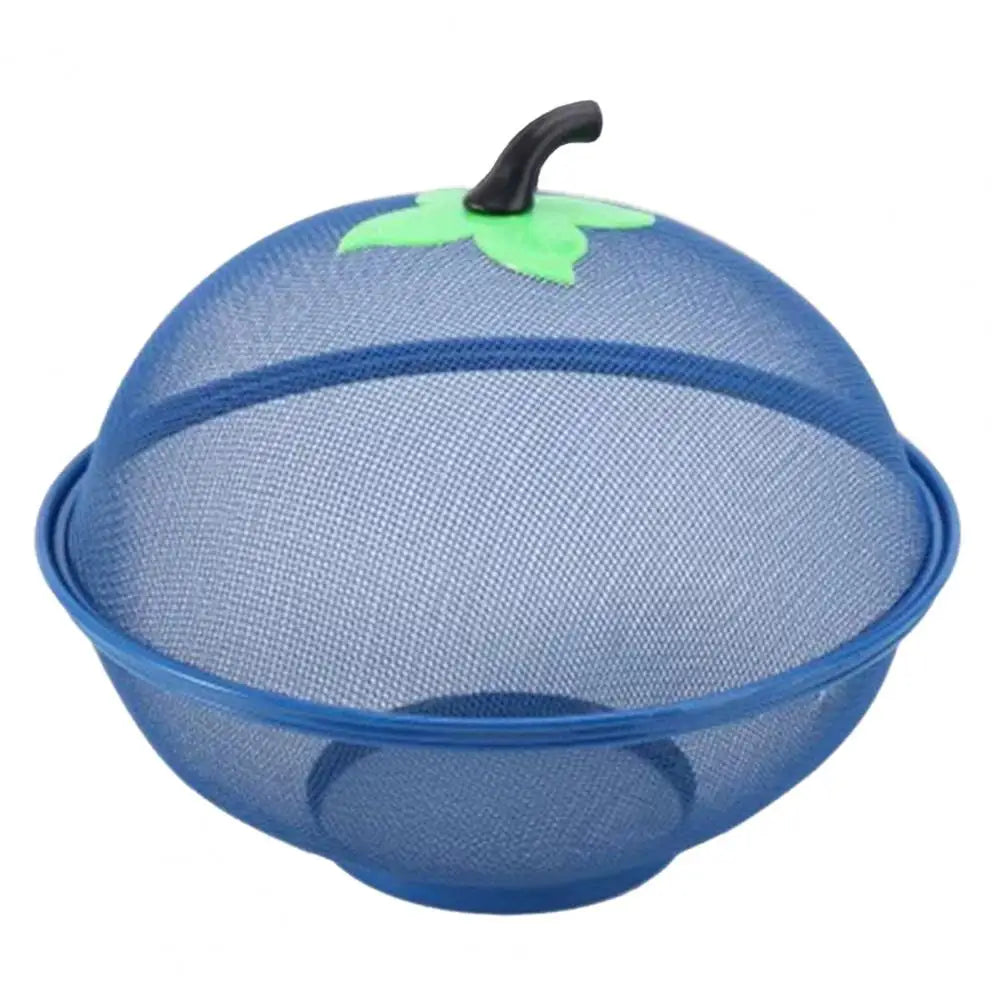panier corbeille fruits maille métal moderne respectueux environnement noir vert rouge bleu gris poignée