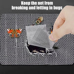 filet anti insectes adhésif gris maille fine 10m pratique réparation fenêtre