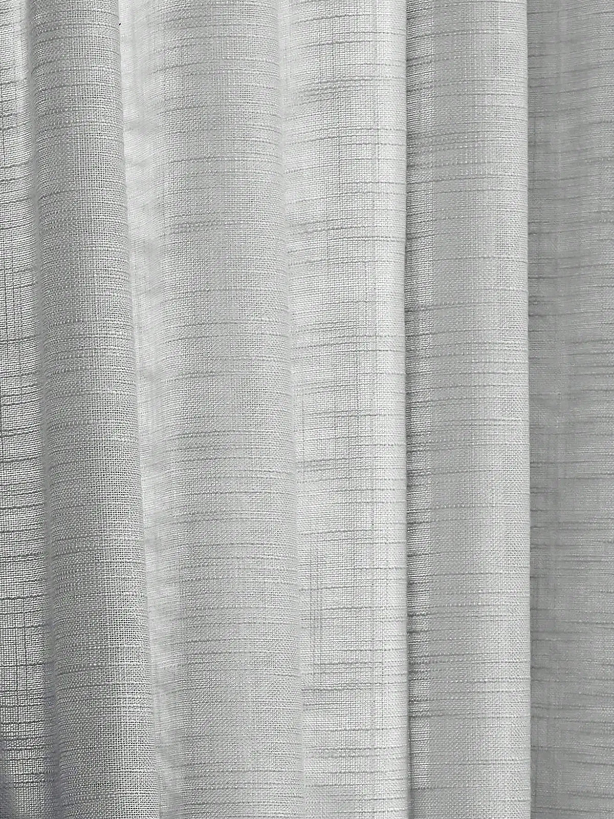 rideau gris semi transparent texture lin polyester moderne anneaux salon chambre coucherhôtelcafébureau