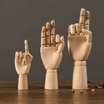 mannequins articulés bois naturel clair classique minimaliste pieds mains tringles