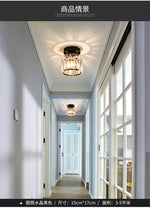 lampe moderne cristal noir doré transparent élégante décoration intérieure chambre restaurant