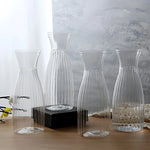 vases transparents classiques décoration table fleurs artificielles arrangement floral inébranlables durable