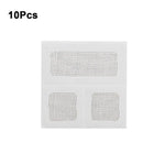filets fenêtre adhésifs gris clair maille fine moderne réparation anti moustiques 10cm 10cm pack