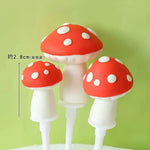 décoration gâteau anniversaire enfant porc mouton maison arbre champignon nuages train vert rouge