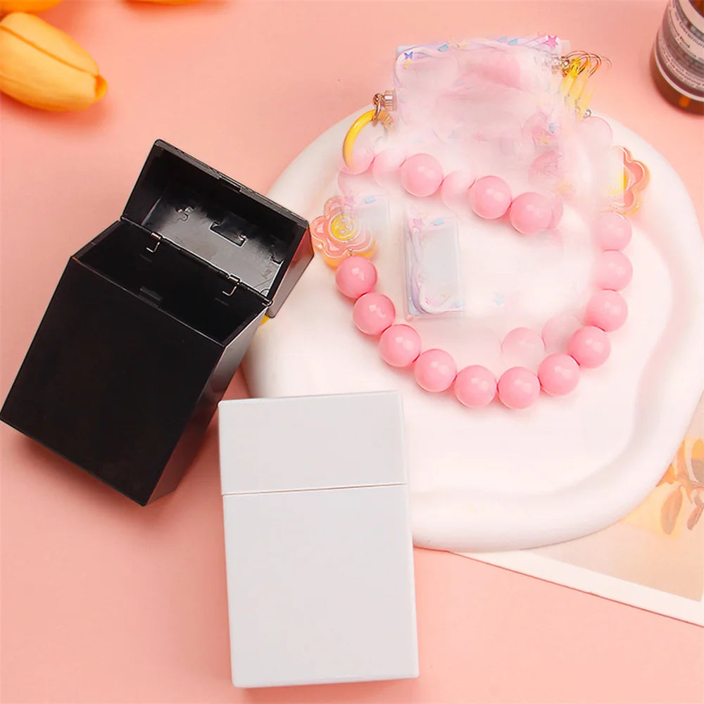 boîte bijoux noire verte blanche contemporaine respectueuse environnement pliable moderne organisation accessoires porte cartes